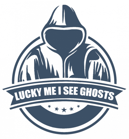 ghosts hoodie lucky me i see 